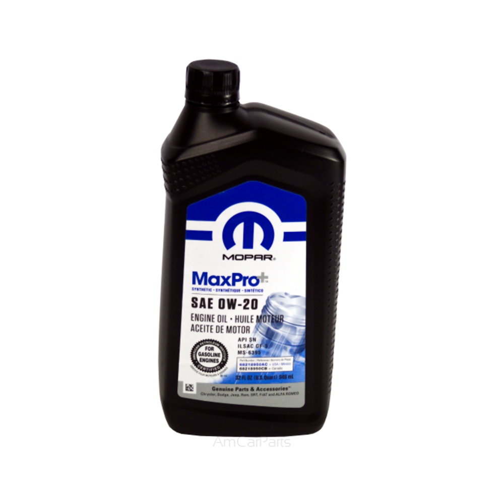 MOPAR engine oil 0w20 1L
