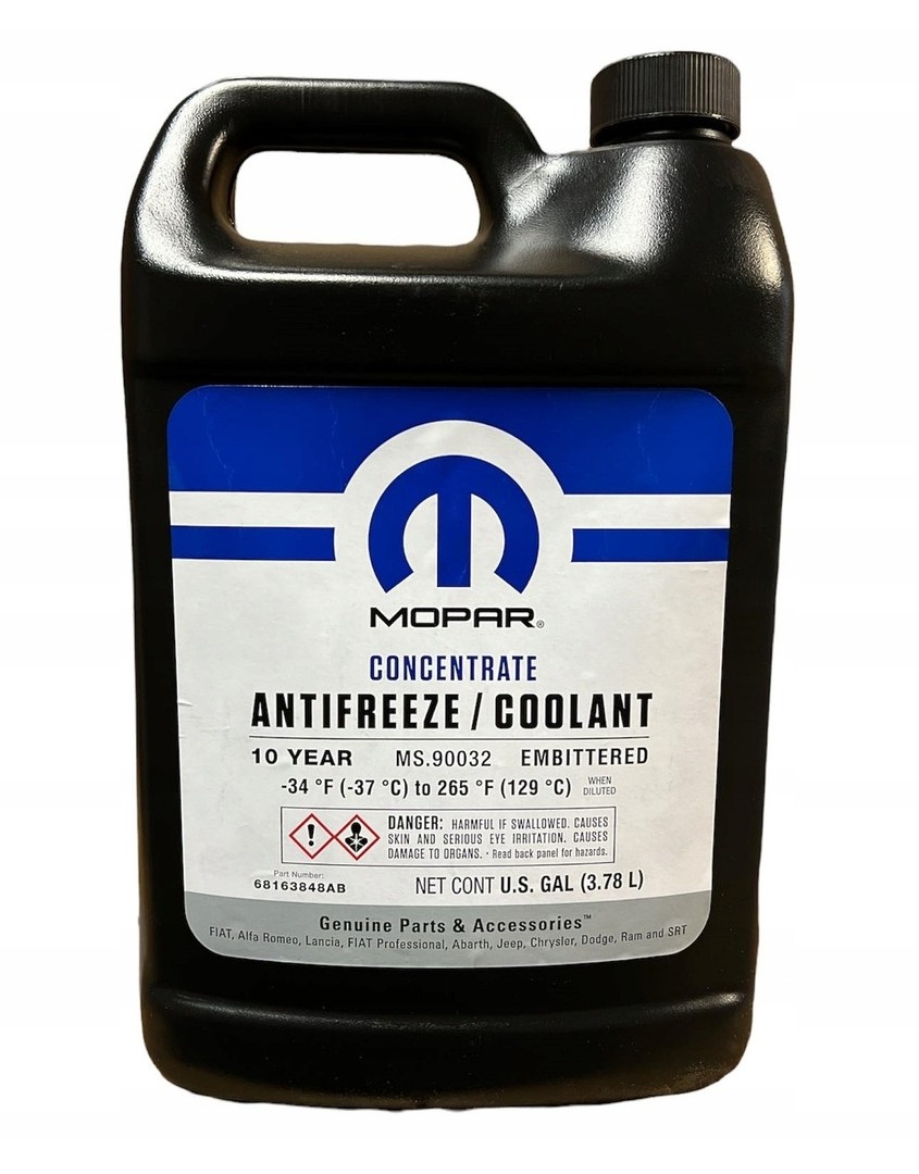 Płyn chłodniczy MOPAR 10 lat koncentrat 3,78L