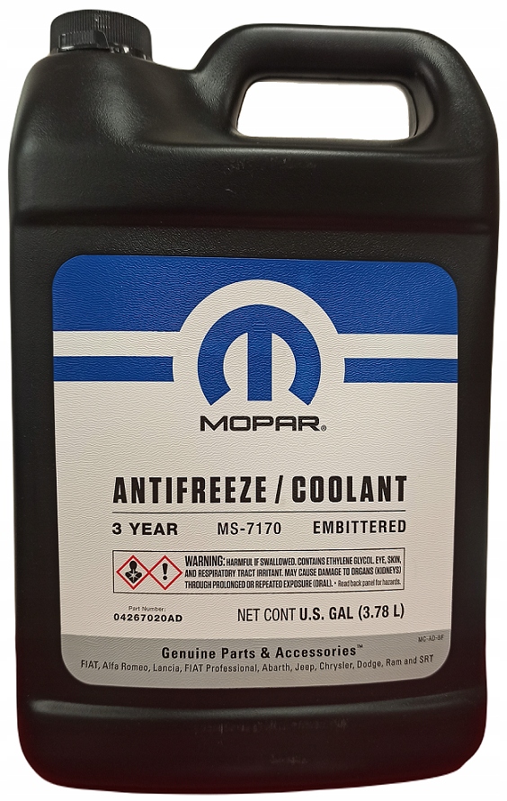 Płyn chłodniczy MOPAR 3 lata koncentrat 3,78L