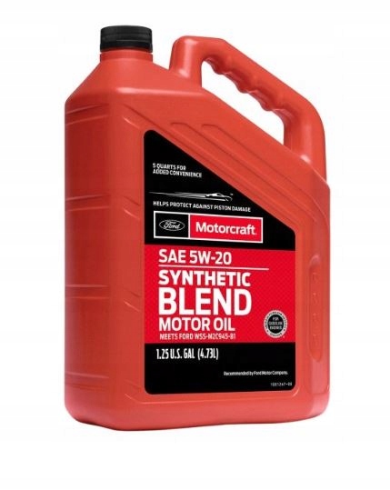 Olej silnikowy Motorcraft 5W-20 Synthetic Blend 5 QT (4,73 l)