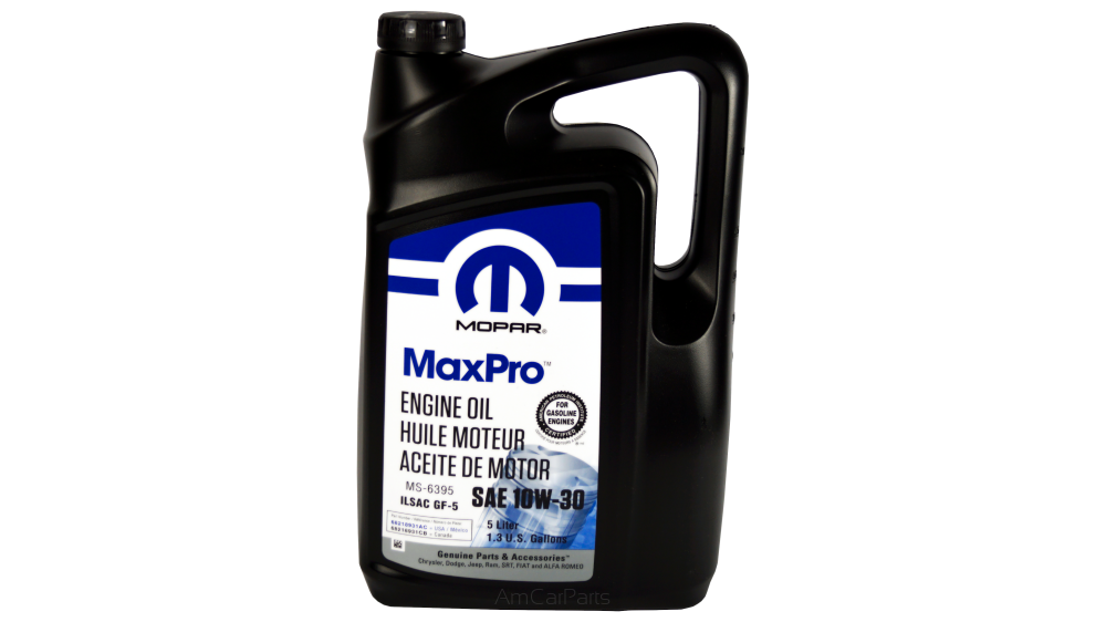 MOPAR MaxPro 10W30 5L + filtr MOPAR MO-090 Chrysler Town&Country Voyager 3.3 3.8 V6 1991-2008
