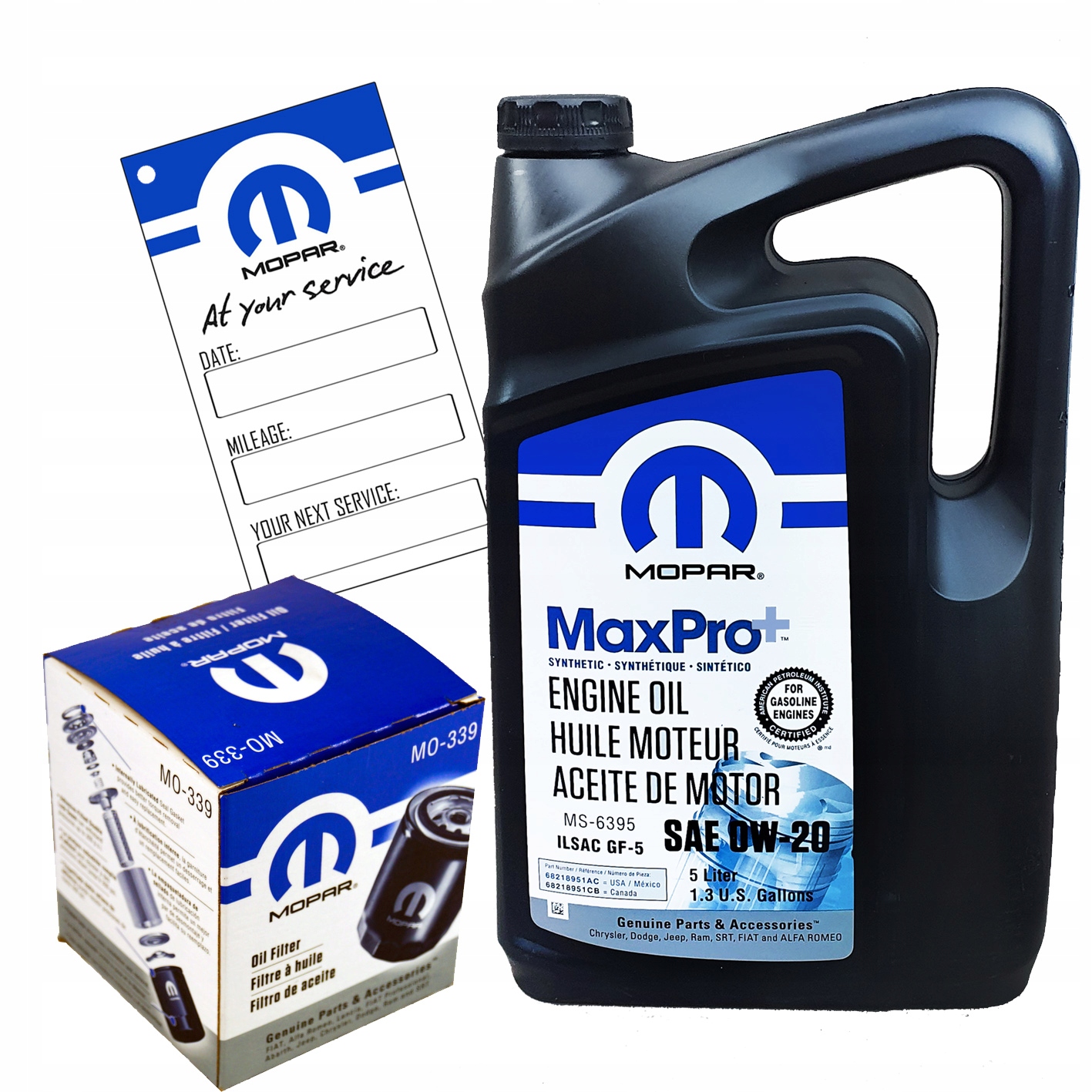 MOPAR MaxPro+ 0W20 5L MS-6395 GF-5 / GF-6A