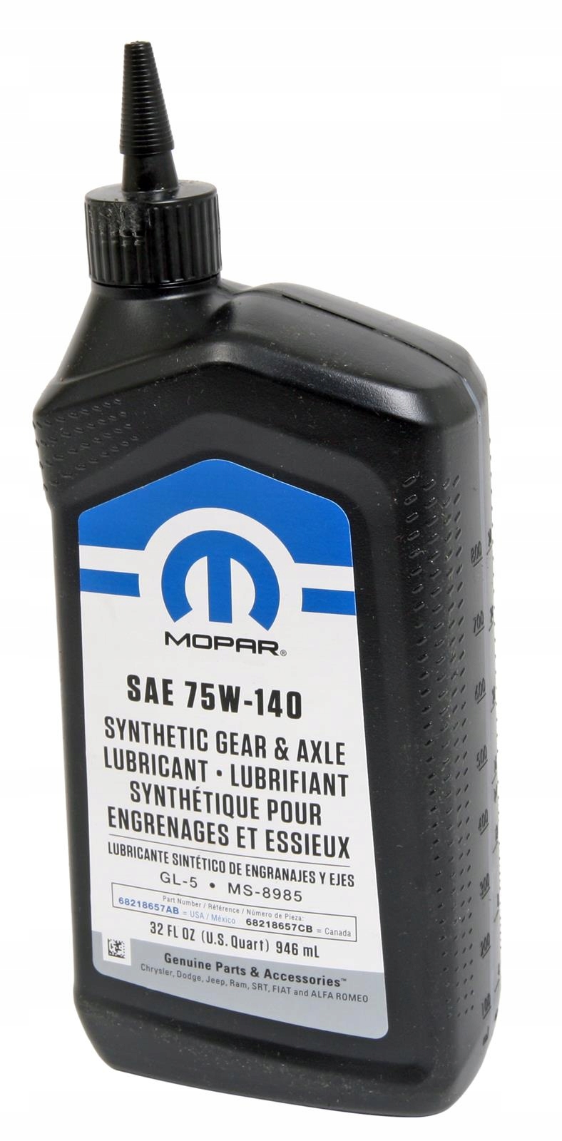 MOPAR 75W140 0,946L - olej do mostu