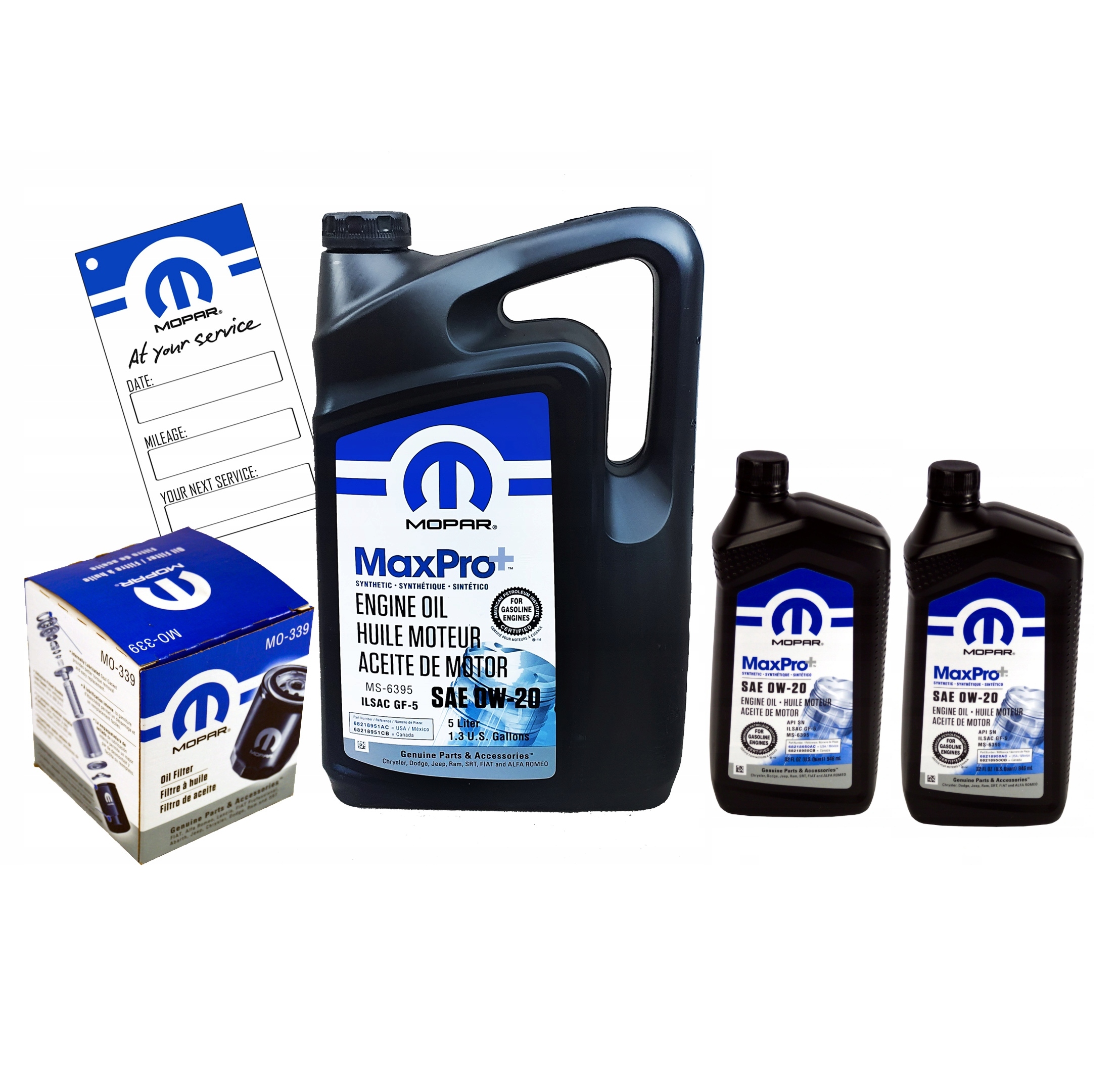 MOPAR MaxPro+ 0W20 5L MS-6395 GF-5 / GF-6A