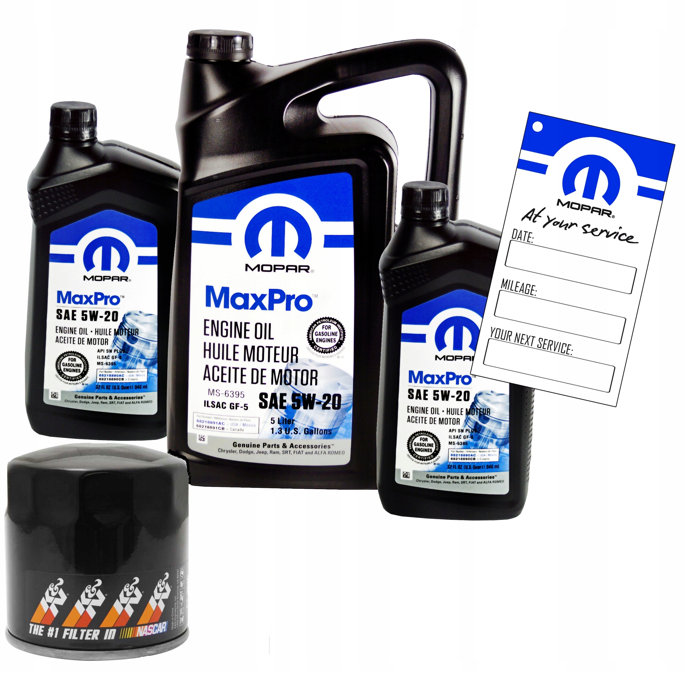 MOPAR MaxPro 5W20 1L MS-6395 GF-5 / GF-6A