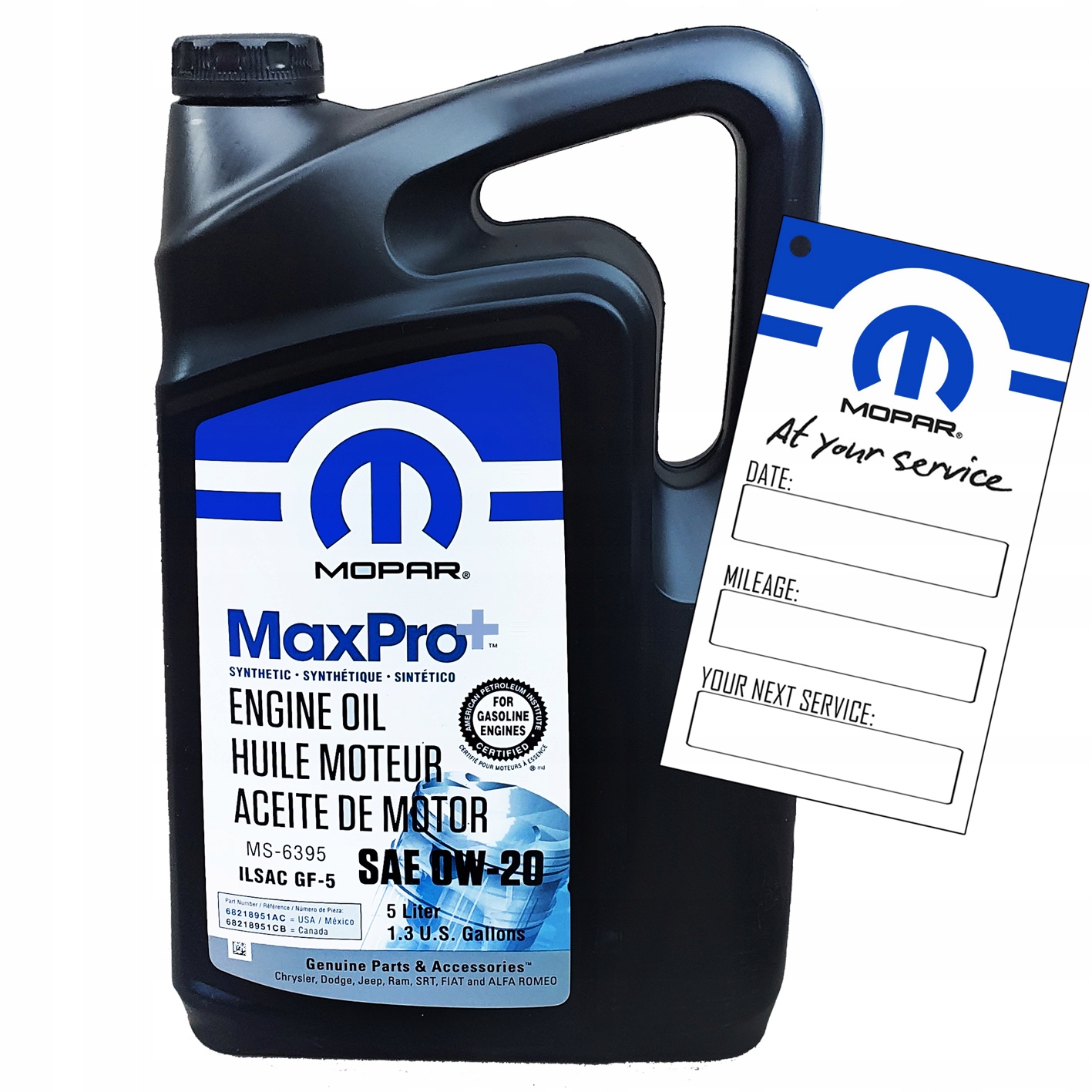 MOPAR MaxPro+ 0W20 5L MS-6395 GF-5 / GF-6A