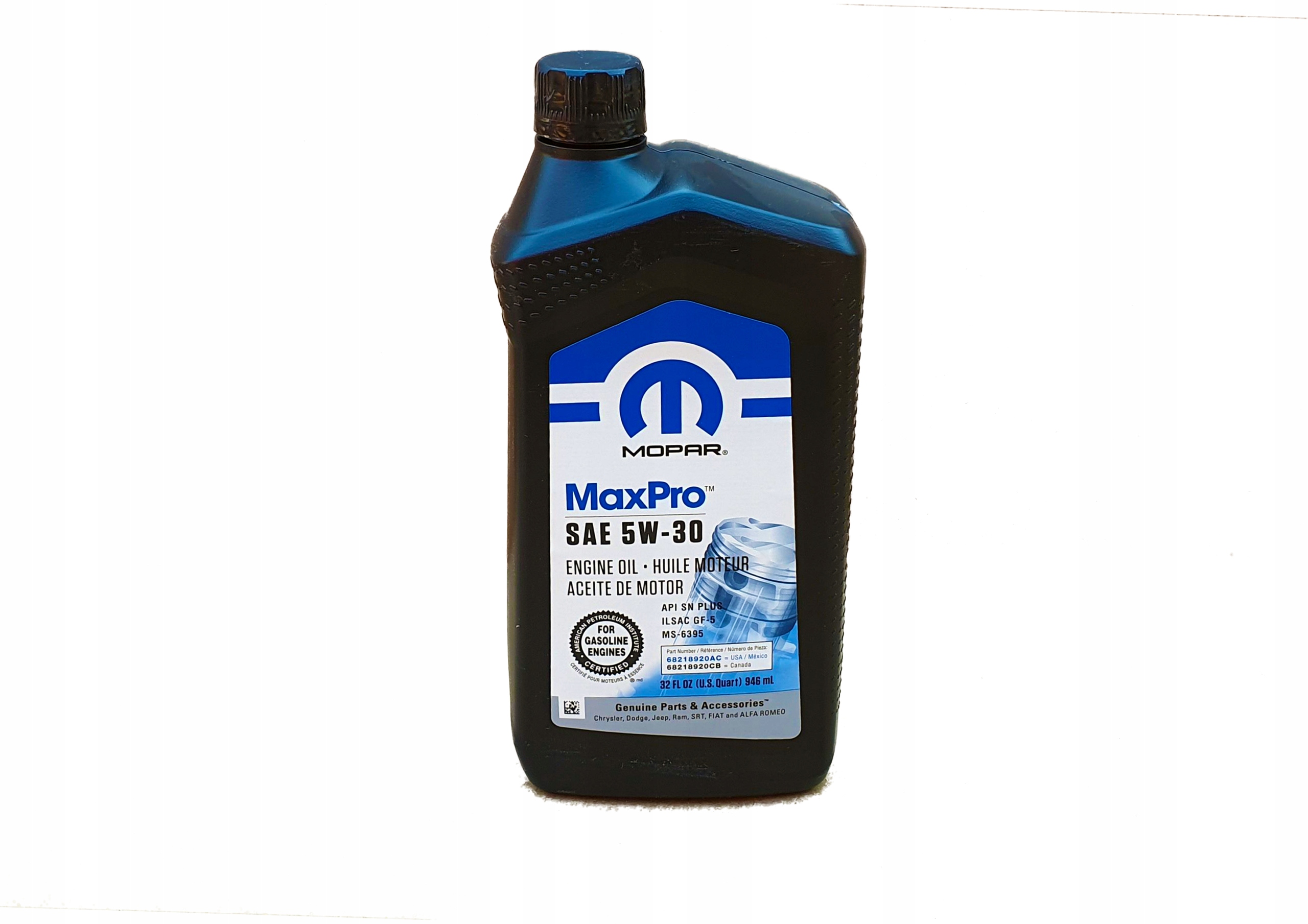 MOPAR MaxPro 5W30 1L MS-6395 GF-5 / GF-6A