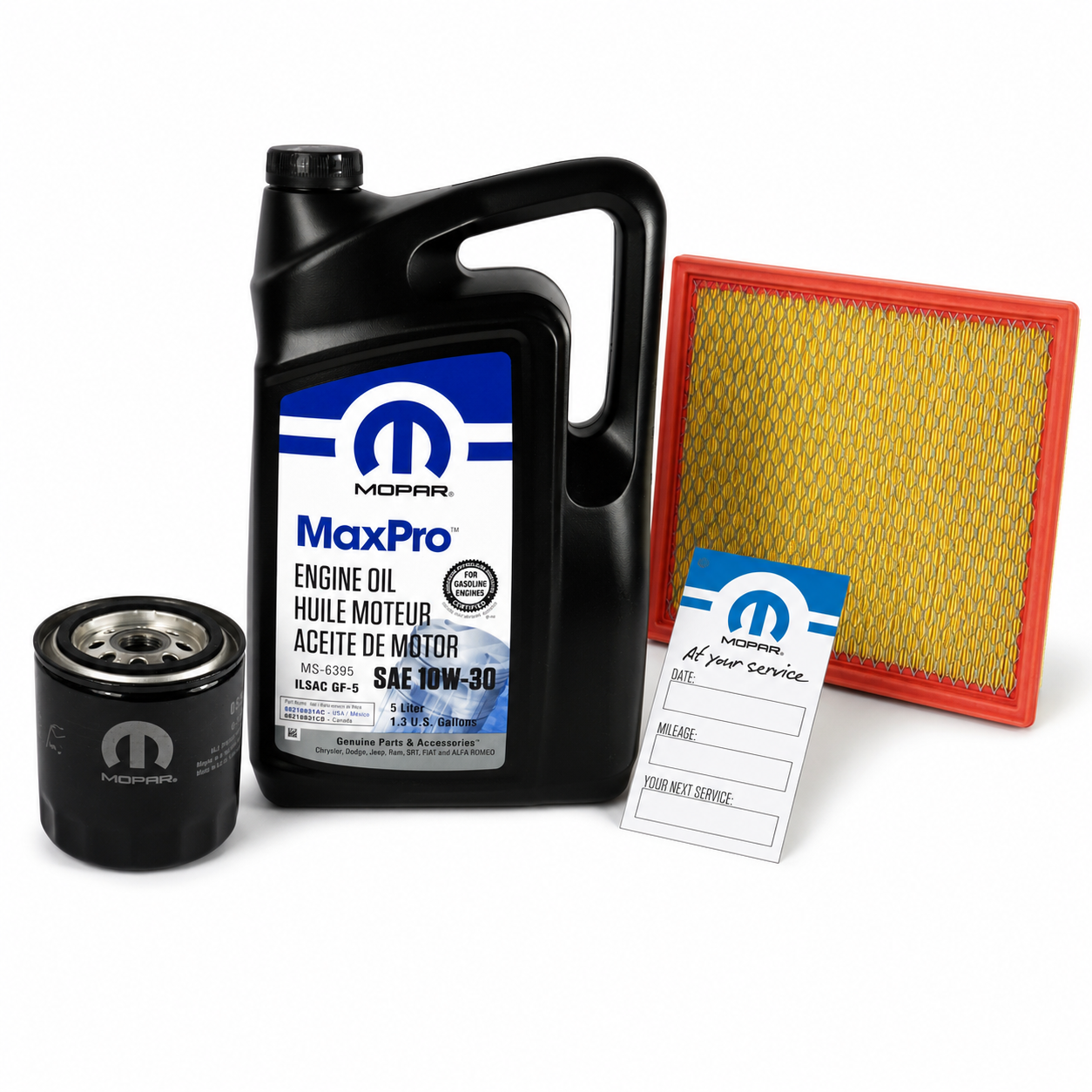 MOPAR MaxPro 10W30 5L z filtrami Jeep Grand Cherokee 5.9 V8 1998