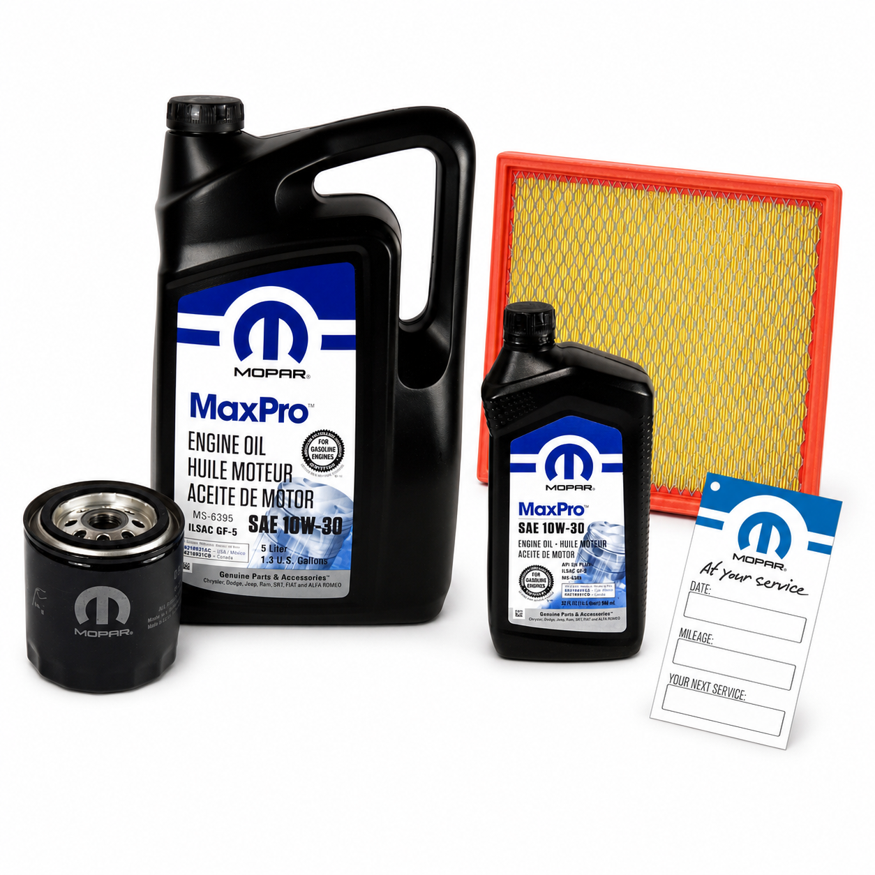 MOPAR MaxPro 10W30 6L z filtrami Jeep Grand Cherokee 5.9 V8 1998