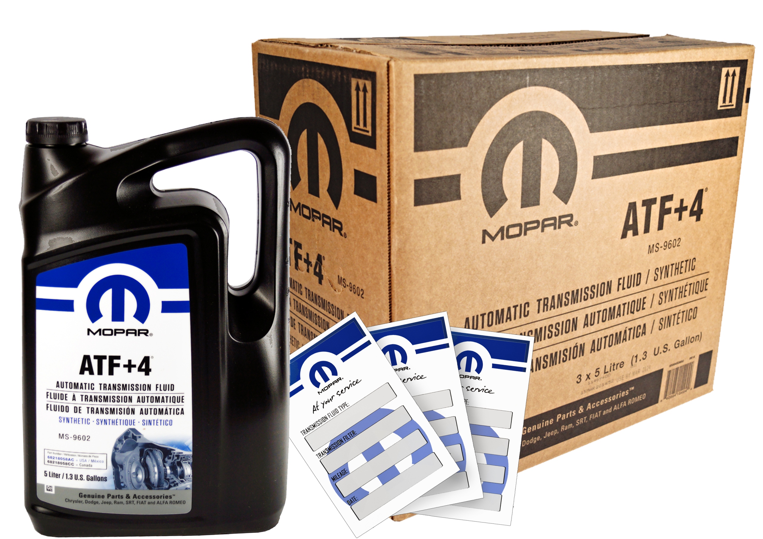 Mopar ATF+4 15 l — 3 × 5 l