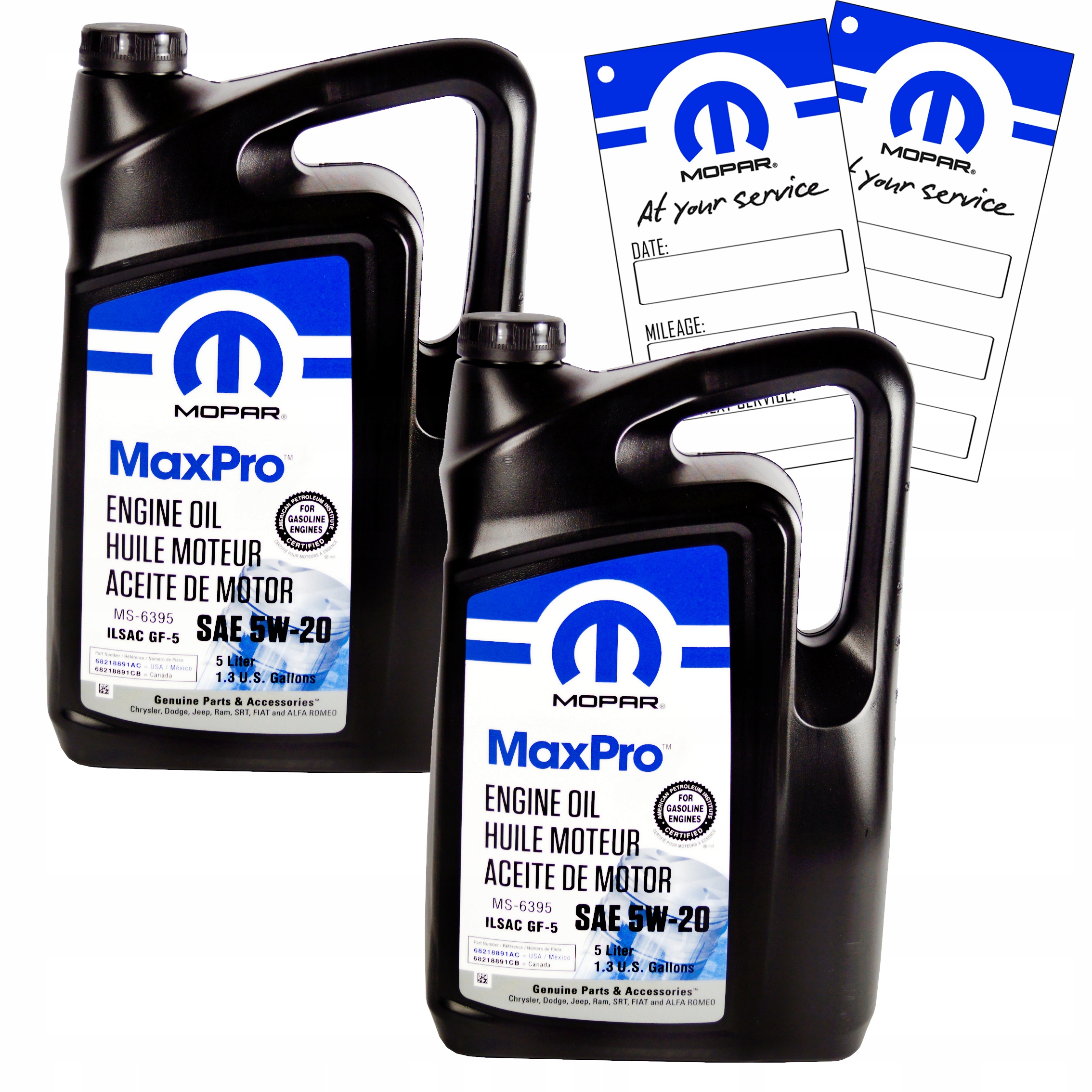 Zestawy olejowe Mopar