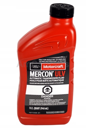 Olej przekładniowy Motorcraft MERCON ULV 1 QT 0,946 l