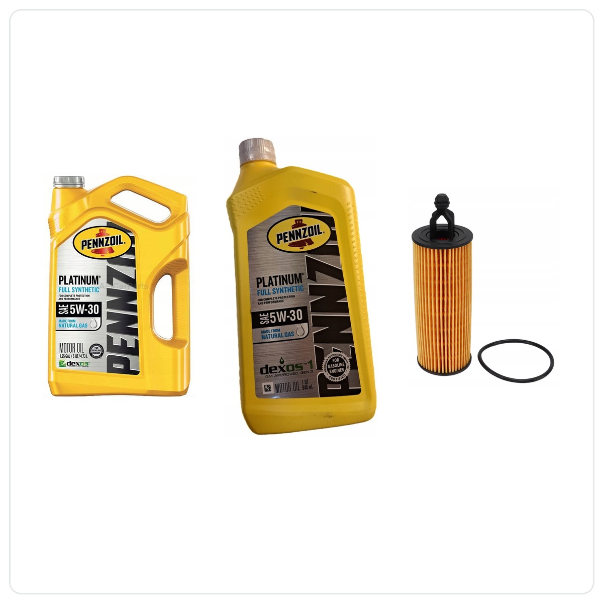PENNZOIL 5W30 6L + Zamiennik filtra MOPAR MO-349 RAM 1500 3,6 V6 2019-