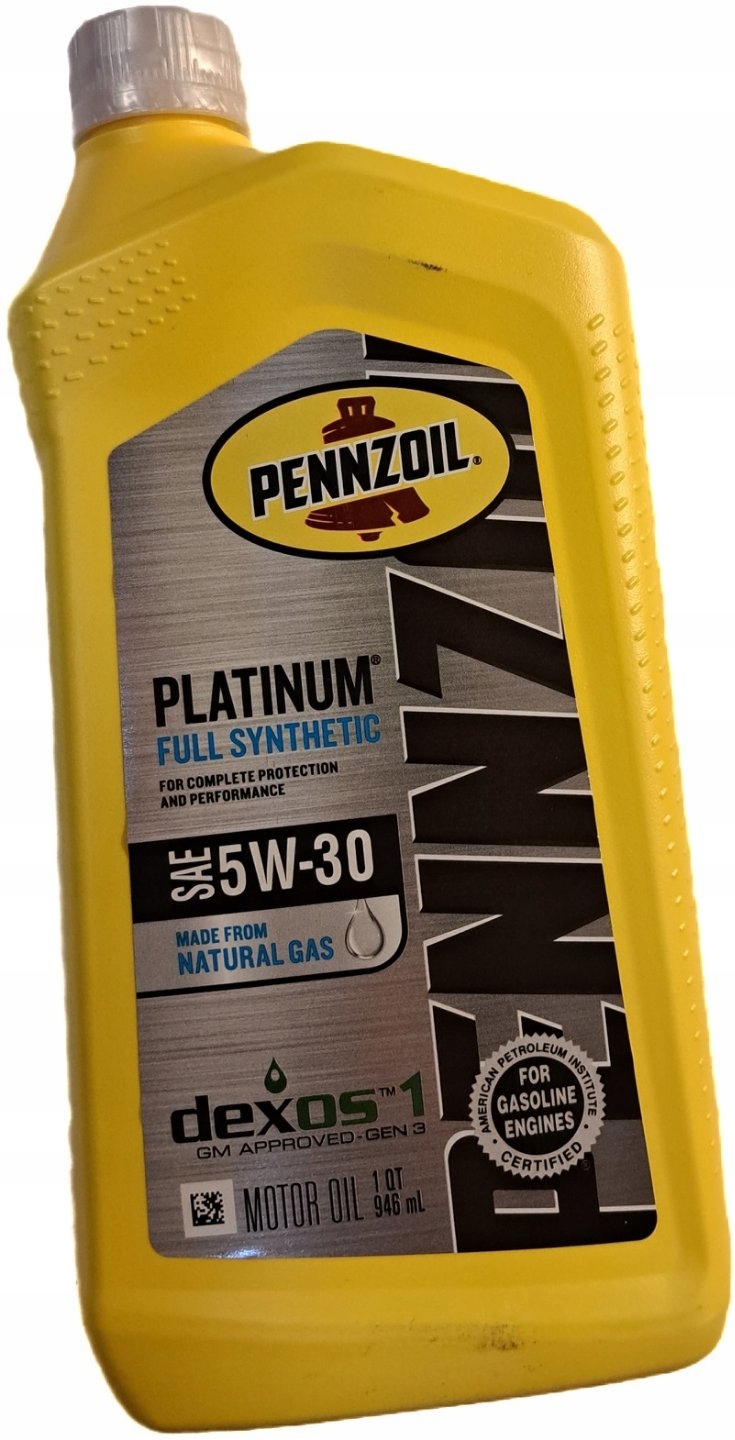 PENNZOIL Platinum SAE 5W-30 0,946 l (1 US qt)