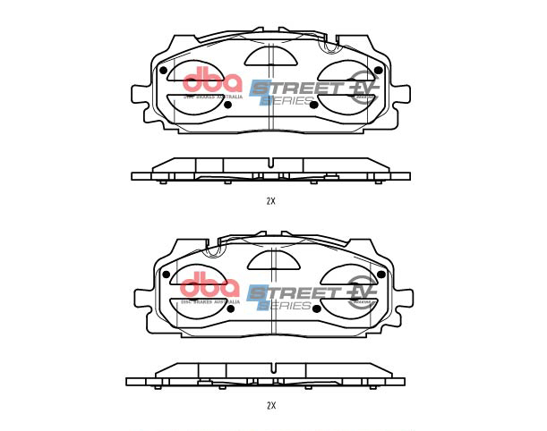 DB15030SSEV - DBA brake pads